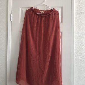 Forever 21 maxi skirt